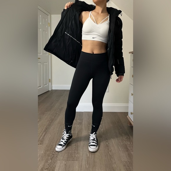 Center Pole Women’s Goose Down Padding Jacket Black Size S - Picture 15 of 16